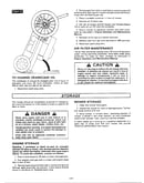 Adjustments/maintenance/storage