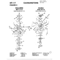 Homelite 24226 carburetors/fig. 1 diagram