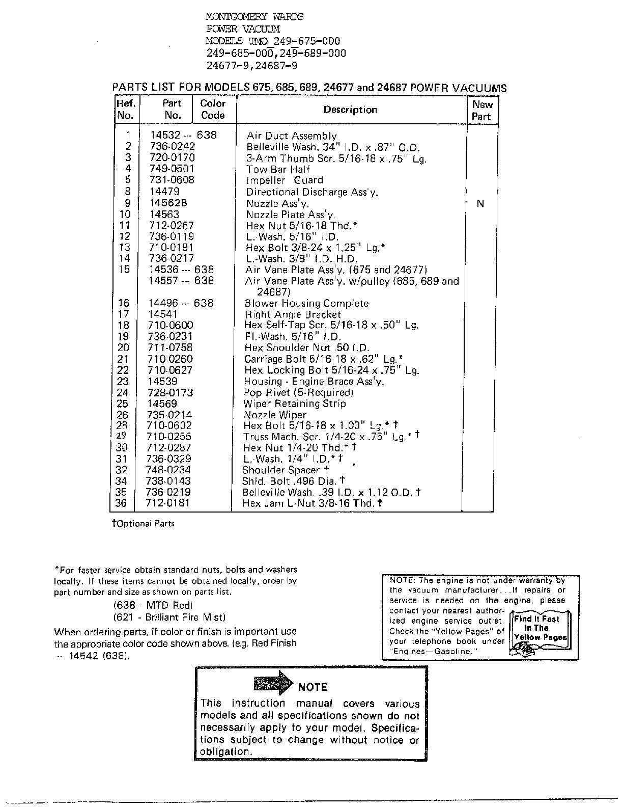 POWER VACUUMS Page 4