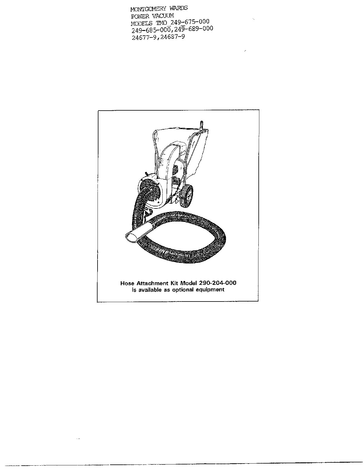 HOSE ATTACHMENT KIT
