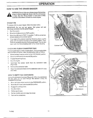 Operation information