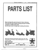 Riding mower