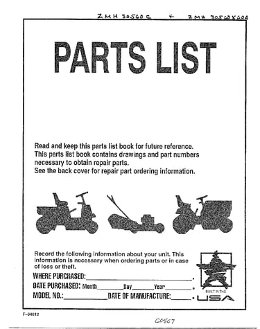 Riding mower