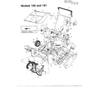 MTD 310-181-000 snow throwers diagram