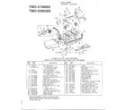 MTD 3100002 16/18hp 42" lawn tractors page 6 diagram