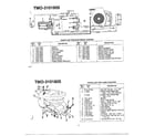 MTD 3101805 42" lawn tractor/electrical system diagram