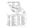 MTD 313-610E000 snow throwers page 3 diagram