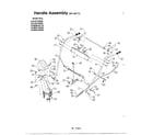 MTD 315E633E401 handle assembly page 3 diagram