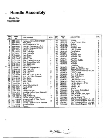 Handle assembly page 6