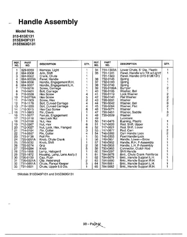 Handle assembly page 8