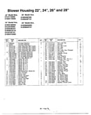 Blower housing 24" page 2