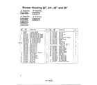 MTD 315E640F000 blower housing 26` page 2 diagram