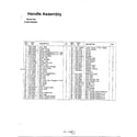 MTD 315E740F000 handle assembly page 2 diagram