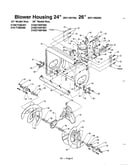 Blower housing 26''