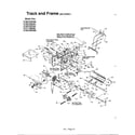 MTD 315E740F000 track and frame diagram