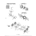 MTD 315E740F000 track and frame page 2 diagram