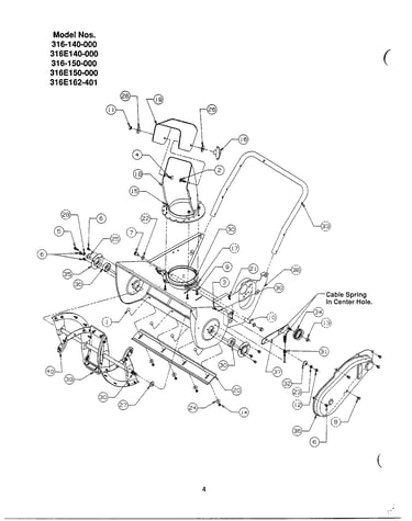 Snow thrower