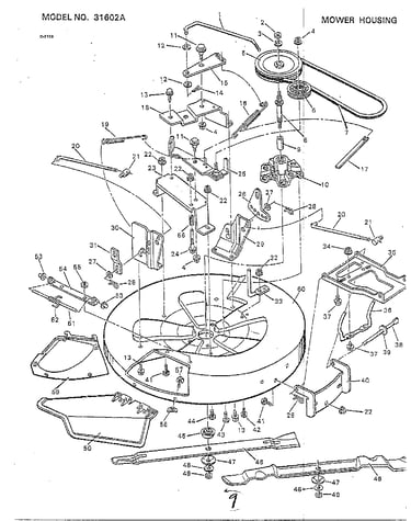 Mower housing