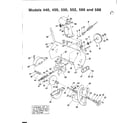 MTD 318-552-000 snowthrower page 5 diagram