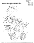 Snowthrower/wheel chart