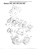 Snow throwers/wheel chart