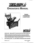 Operator`s manual cover