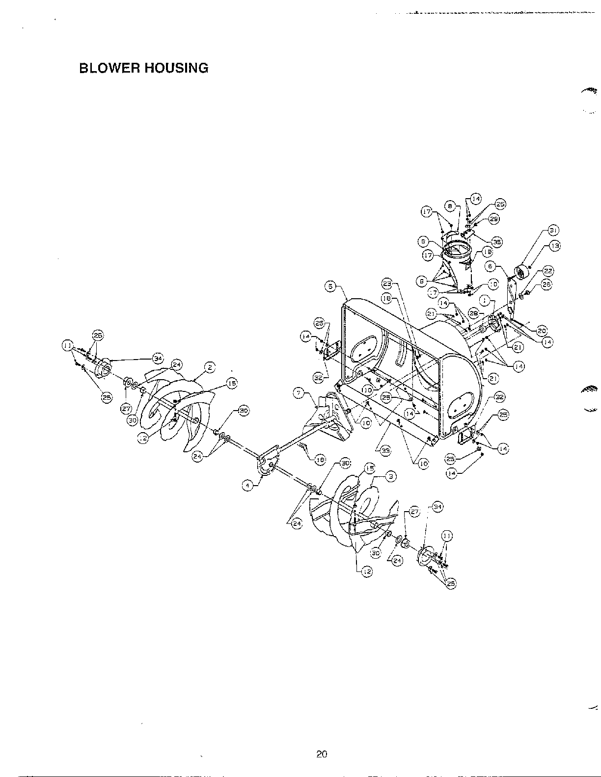 BLOWER HOUSING