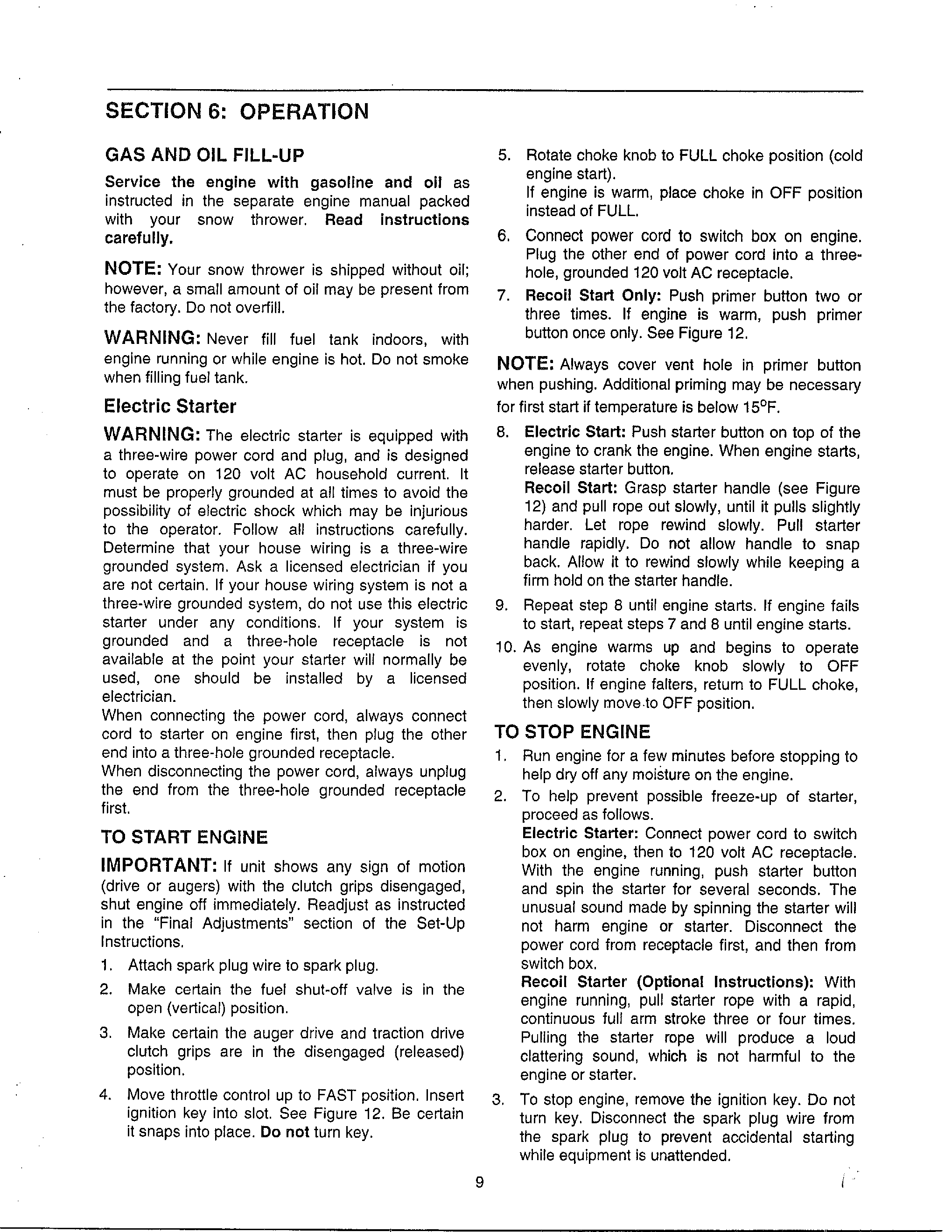 Information page 8