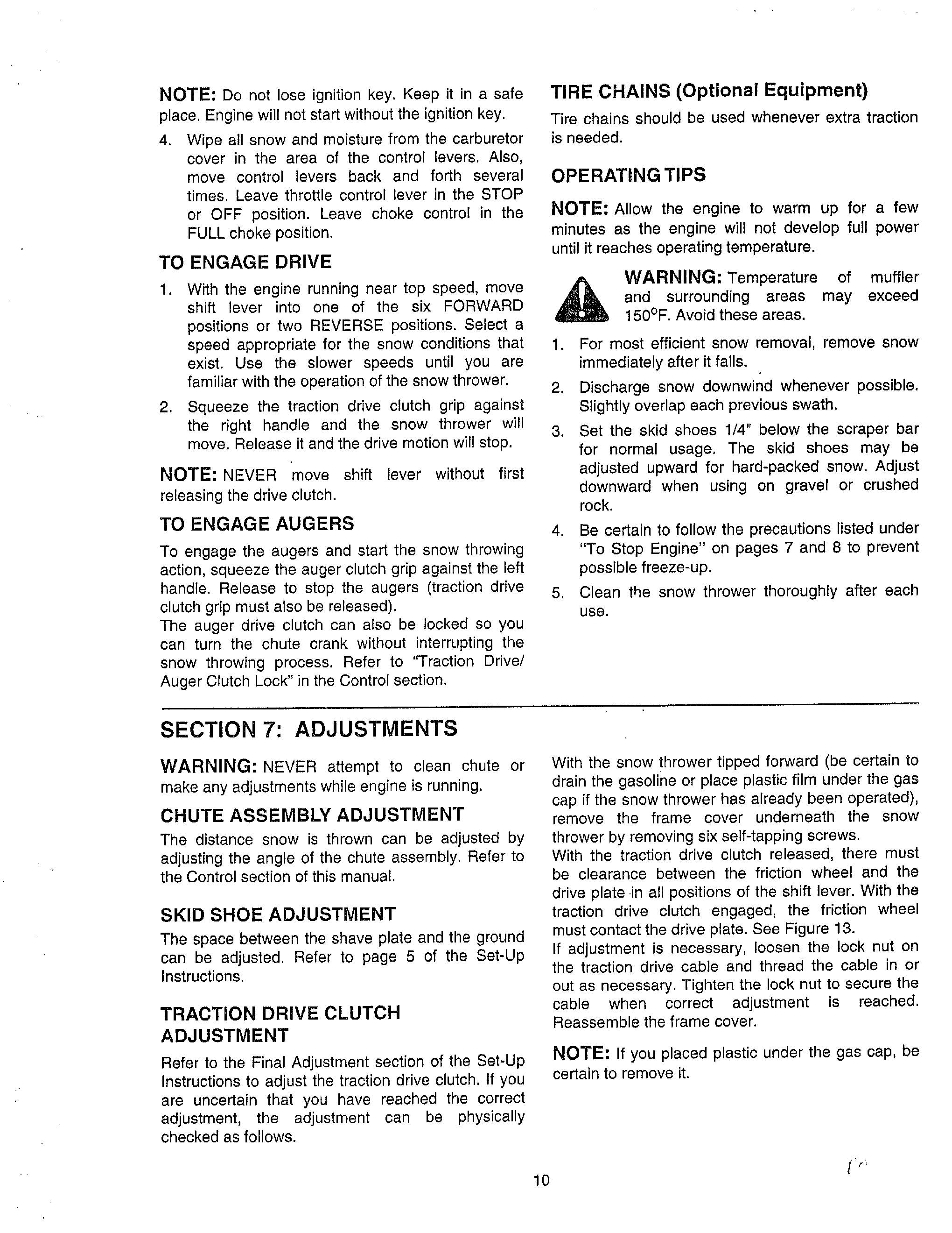 Information page 9