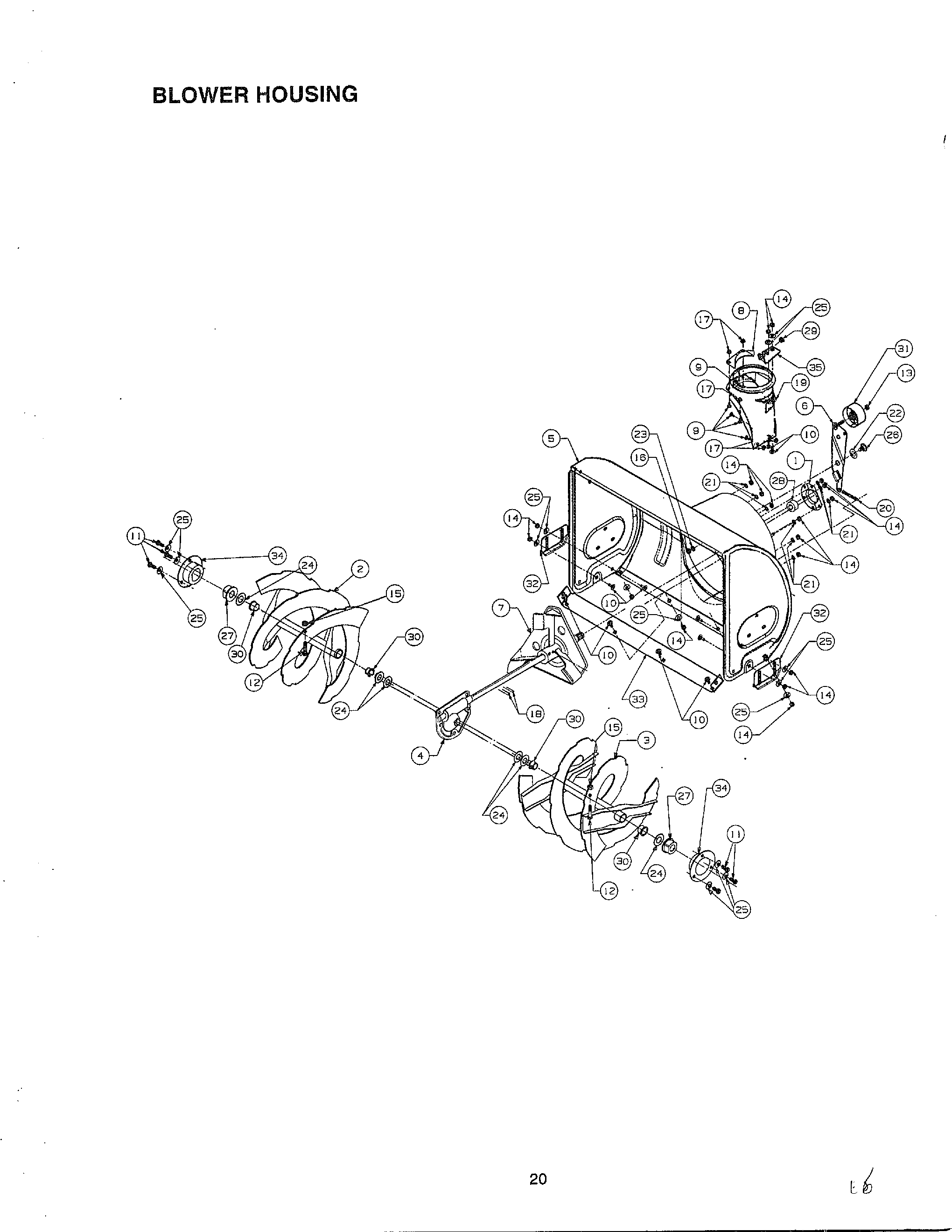 Blower housing
