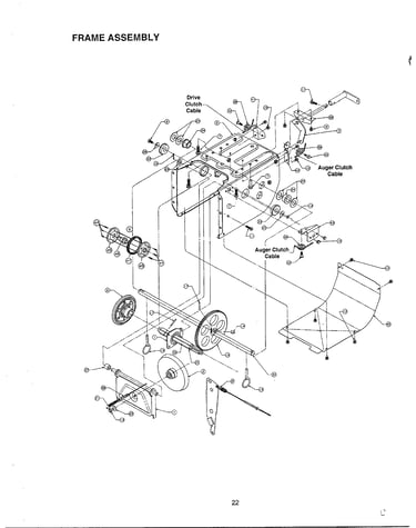 Frame assemably
