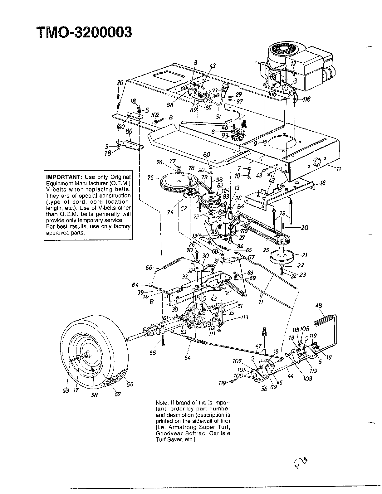 14HP 42" LAWN TRACTOR Page 3