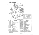 MTD 3200003A 42" lawn tractor page 2 diagram