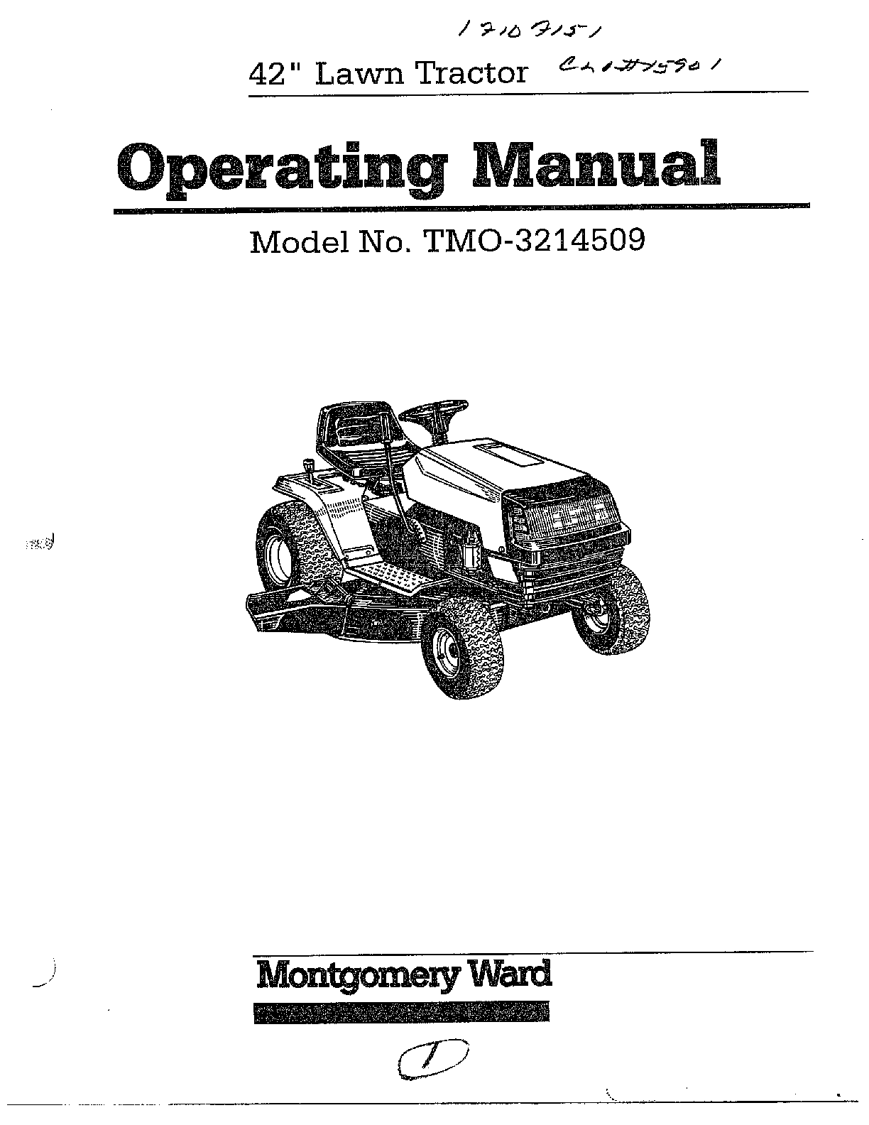 42" LAWN TRACTOR