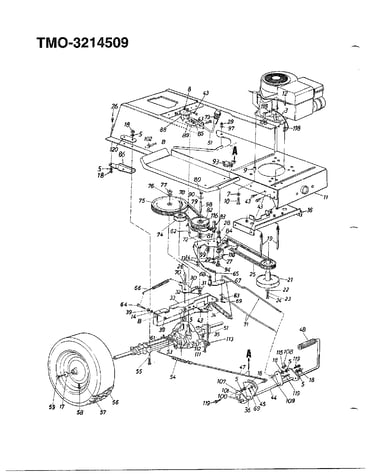 14.5hp 42" lawn tractor