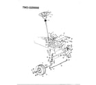 MTD 3250008 lawn tractor/front wheel chart diagram