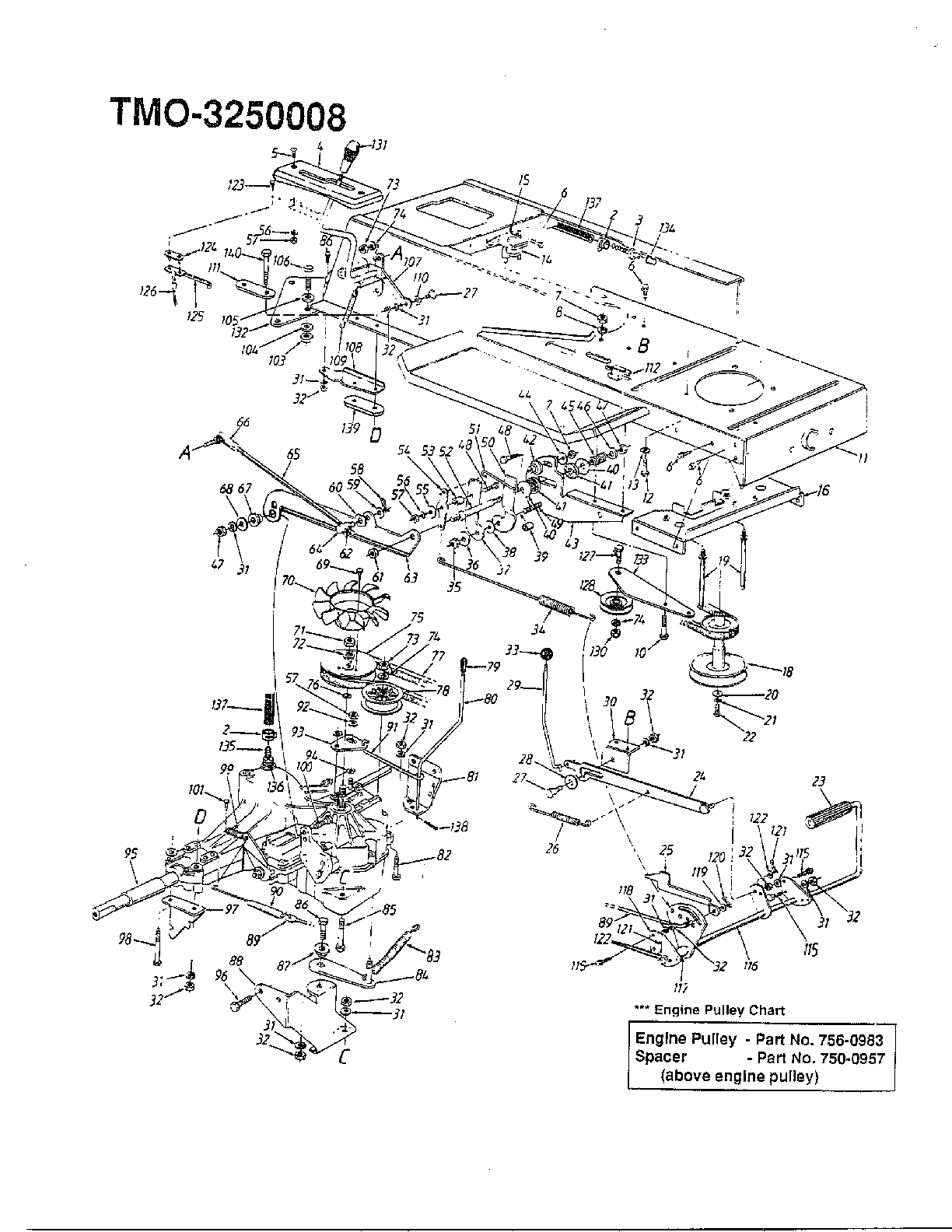 TRACTOR/ENGINE PULLEY//ELECTRICAL