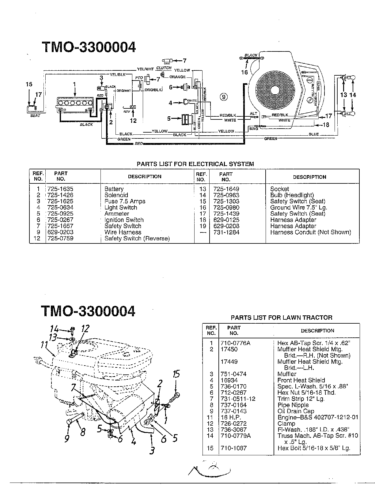 INFORMATION/WIRING DIAGRAM