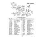 MTD 3300004 42" lawn tractor page 2 diagram