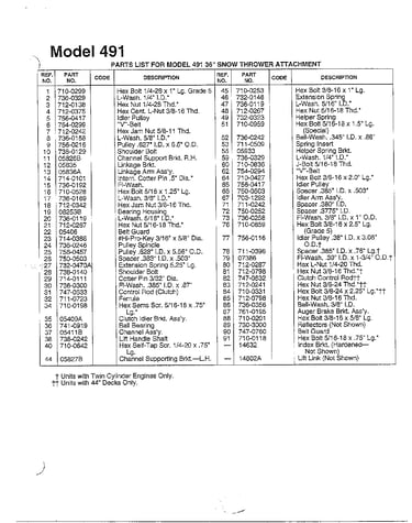 36" snow thrower attachment page 5