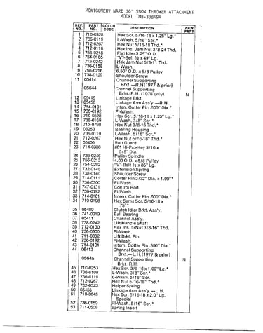 Snow thrower attachment page 4