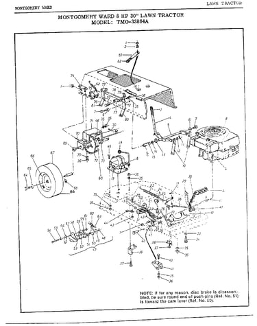 8 hp 30" lawn tractor