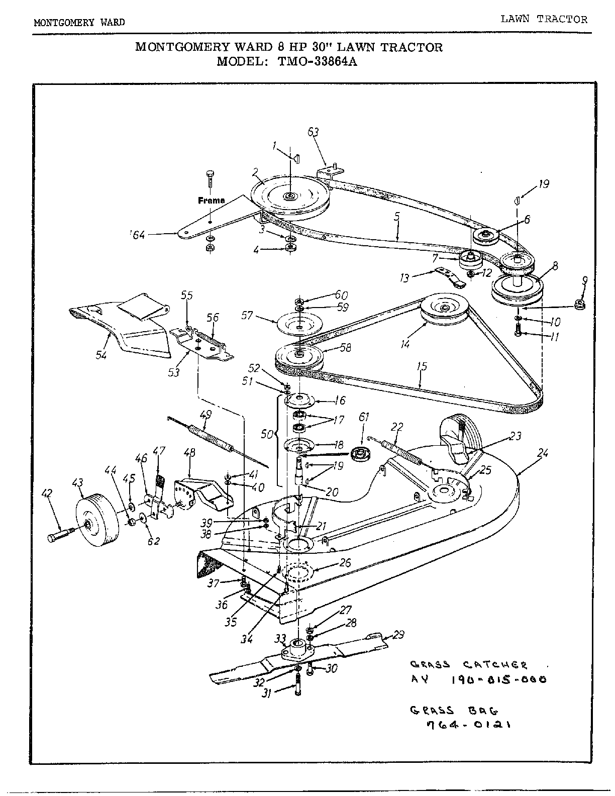 8 HP 30" LAWN TRACTOR Page 3