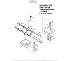 MTD 33864A 3 speed foote transmission diagram