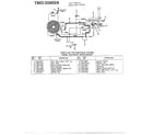 MTD 33900A electrical parts list diagram