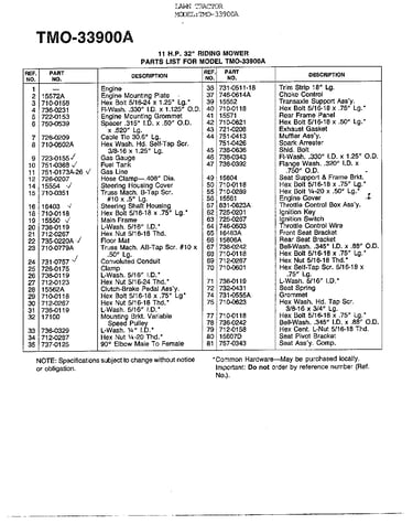 Seat, case and engine page 2