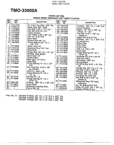 Single speed transaxle-lh page 2