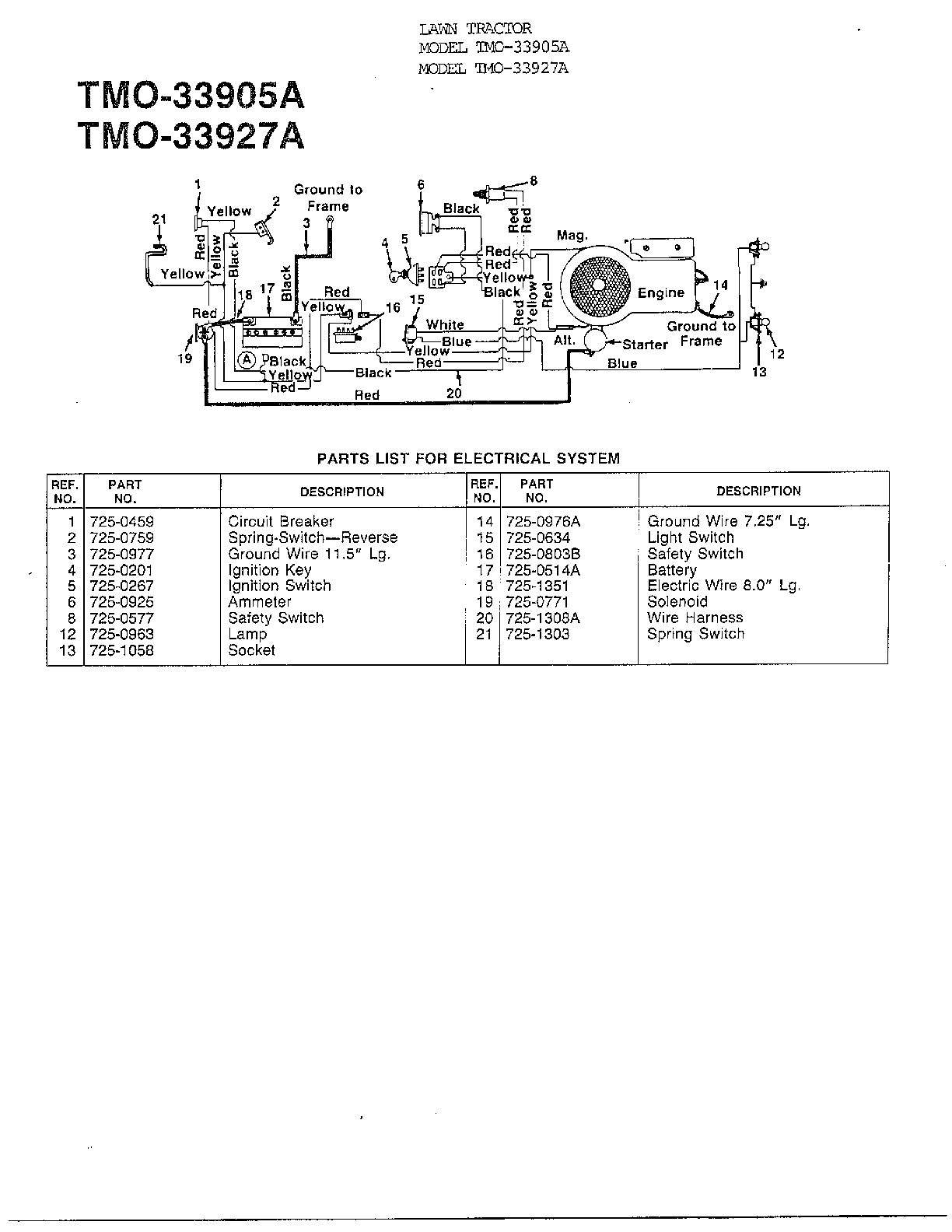 Electrical system