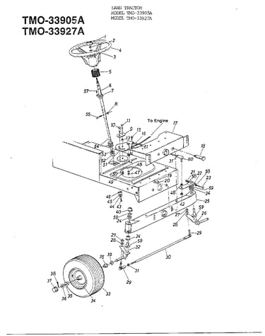 12hp 38" lawn tractors