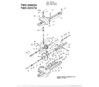 MTD 33927A single speed transaxle/accessories diagram